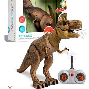 RC T Rex Dinosaur Electronic Toy Action Figure